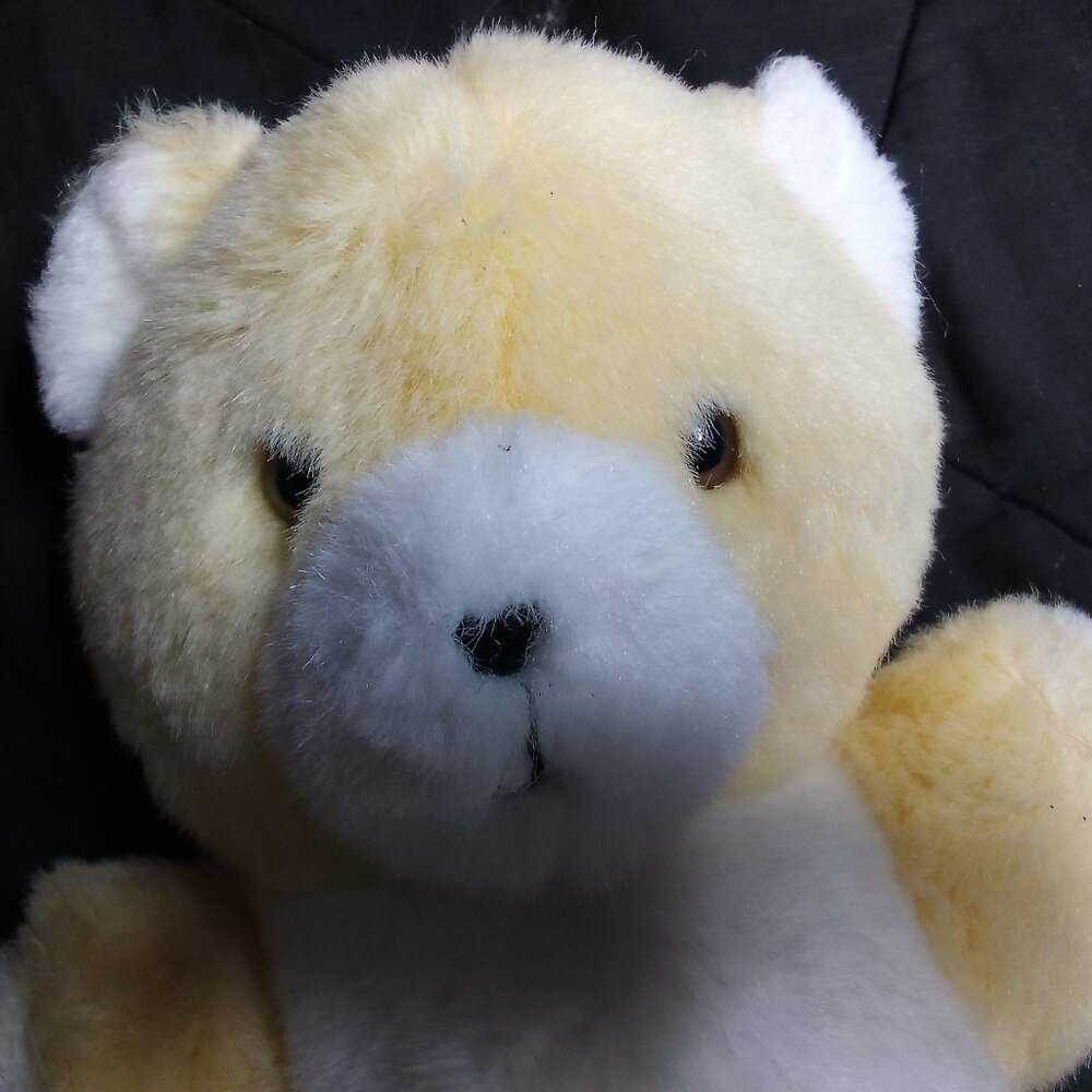 Vintage Mighty Star Polar-Puff Teddy Bear #6821
